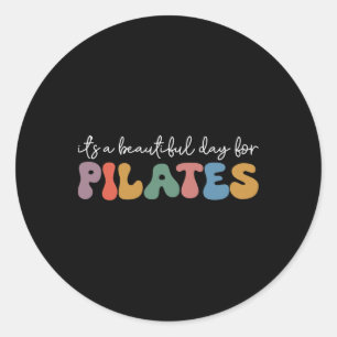 Adesivo Sommas Yoga Retro Amante de Pilates Instrutor Trei