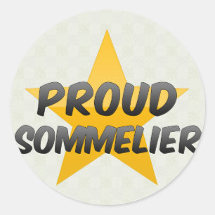 Adesivo Sommelier orgulhoso