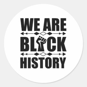 Adesivo Somos Homens Da Melanina Afro-Americana