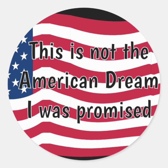 Adesivo Sonho Americano (Frente)
