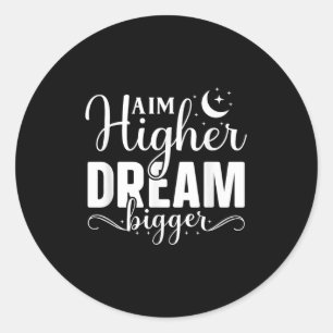 Adesivo Sonho De Mais alto Maior - Motivacional E Inspira
