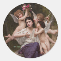Sonho de Primavera, Rêve de Printemps por Bouguere