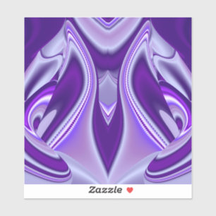 Adesivo Sonhos de Arco-Íris de Flor Roxo