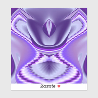 Adesivo Sonhos de Arco-Íris de Flor Roxo