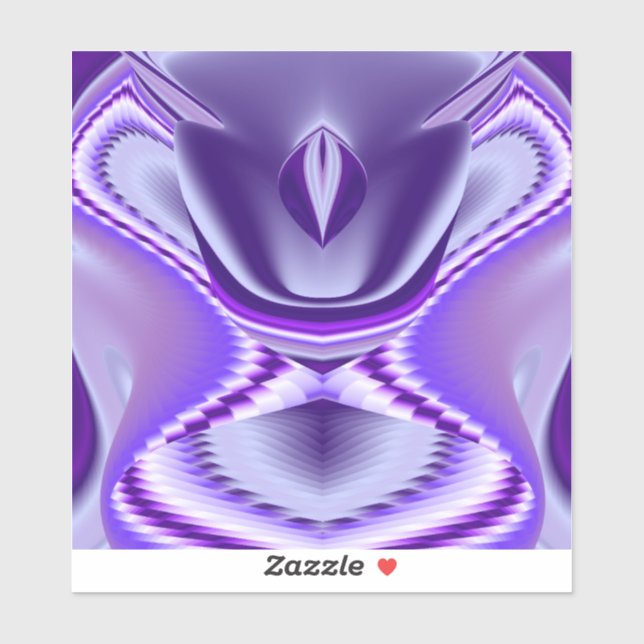 Adesivo Sonhos de Arco-Íris de Flor Roxo (Folha)