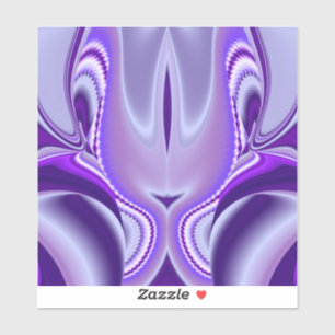 Adesivo Sonhos de Arco-Íris de Flor Roxo