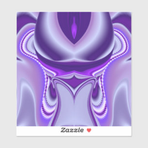 Adesivo Sonhos de Arco-Íris de Flor Roxo