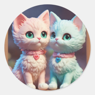 Adesivo Sonhos de Gatinho Marshmallow