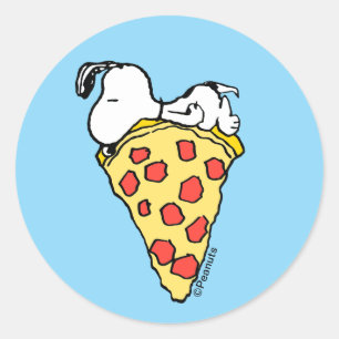 Adesivo Sonhos de Pizza do Snoopy