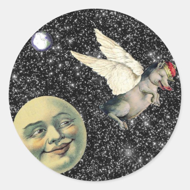 Adesivo Sonhos de Porcos (Frente)