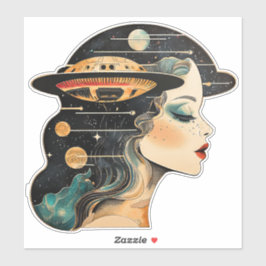 Adesivo Sonhos UAP OVNI