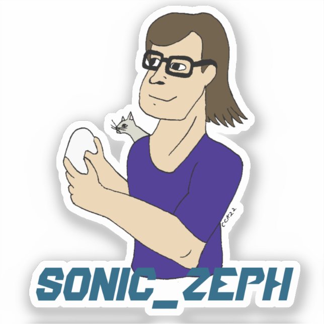 Adesivo Sonic_Zeph (Frente)