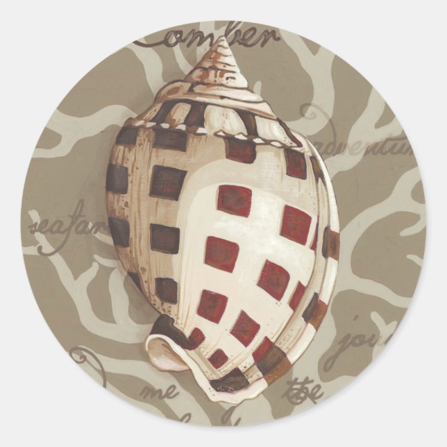 Adesivo Sonnet à beira-mar I (Frente)