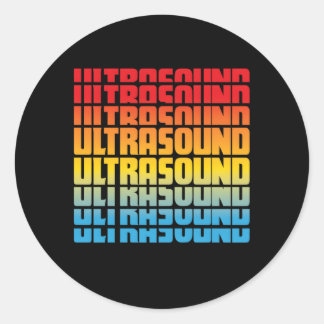 Adesivo Sonógrafo de ultrassom Tech Sonógrafo Radiologia G