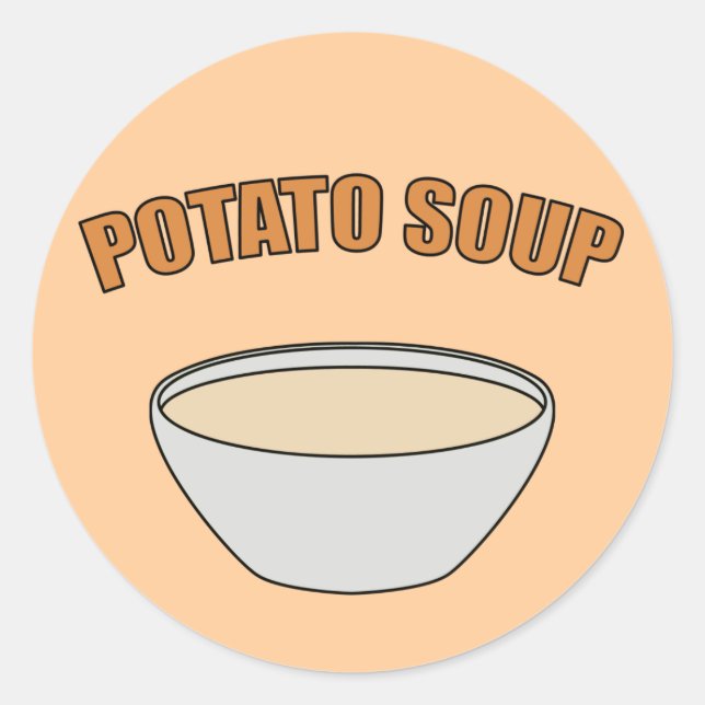 Adesivo Sopa de Batata (Frente)