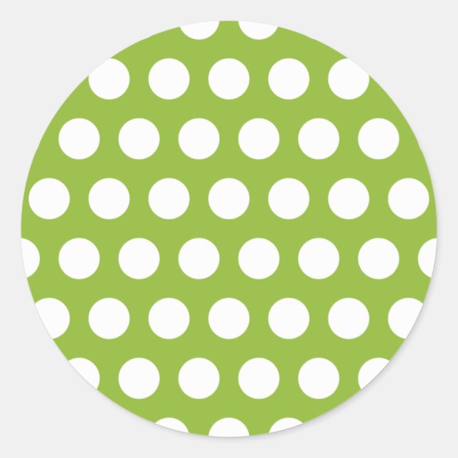 Adesivo Sopa de ervilha com pontos (Frente)