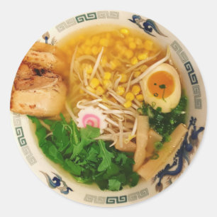 Adesivo Sopa de Pork Ramen Noodle