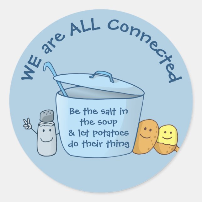 Adesivo Sopa Salgada de Batata (Frente)