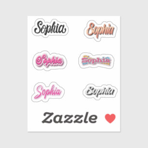 Adesivo Sophia Sticker Pack