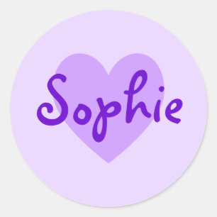 Adesivo Sophie no roxo