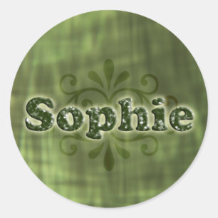 Adesivo Sophie verde