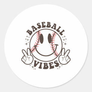 Adesivo Sorria Bysebyll Vibes Dia do Jogo Vida Mãe Retro F