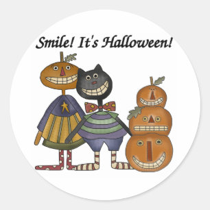 Adesivo Sorria É Halloween