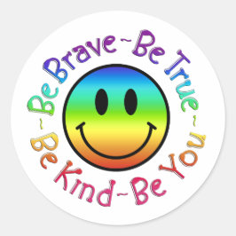 Adesivo Sorria Feliz Rosto Emoji Apoio