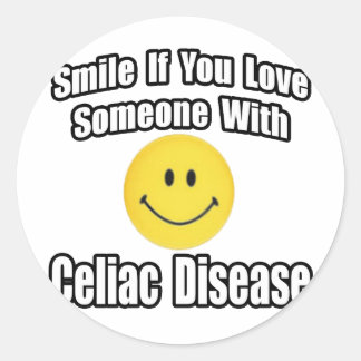 Adesivo Sorria Se Você Ama Alguém Com Doença Celiana