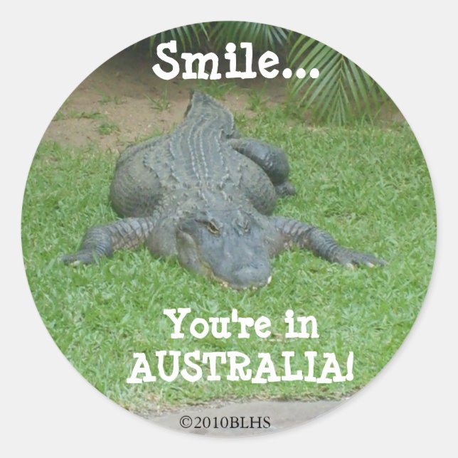 Adesivo Sorria! Vinheta (Frente)