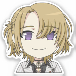 Adesivo Sorridente Chibi Luca Kaneshiro