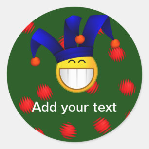Adesivo Sorrindo o bobo da corte de Emoji