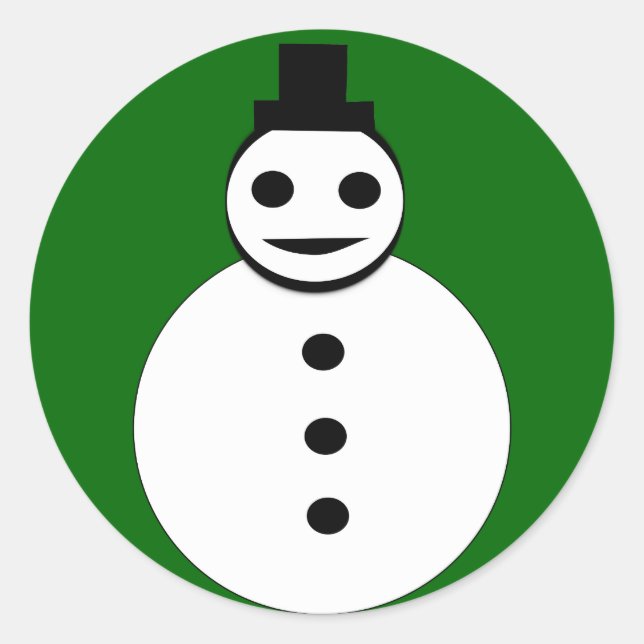 Adesivo Sorrindo Vedões de Natal (Frente)