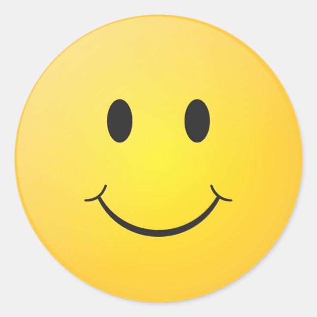 Adesivo Sorriso amarelo (Frente)
