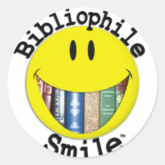 Adesivo Sorriso Bibliófilo