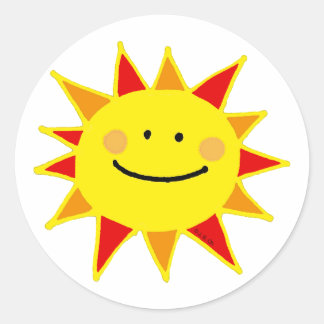 Adesivo Sorriso Sol