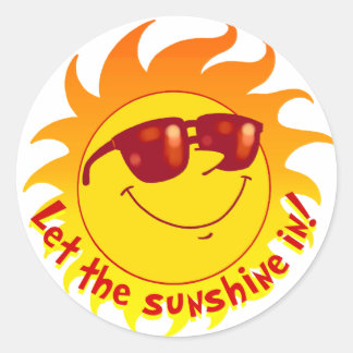 Adesivo Sorriso Sol de Verão