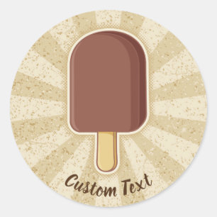 Adesivo Sorvete de chocolate