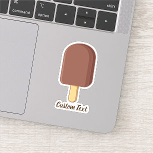 Adesivo Sorvete de chocolate