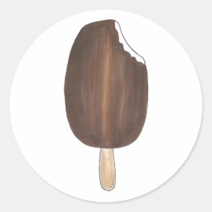 Adesivo Sorvete de chocolate Picolé