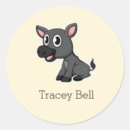 Adesivo Sorvete de cinza giro