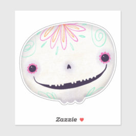 Adesivo Sorvete de Desorte das Bruxas Bonito de Açúcar Bla