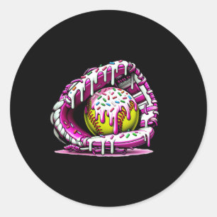 Adesivo Sorvete de pino de softball borrifa 1