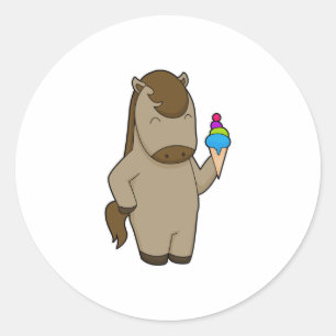 Adesivo Sorvete de Waffle