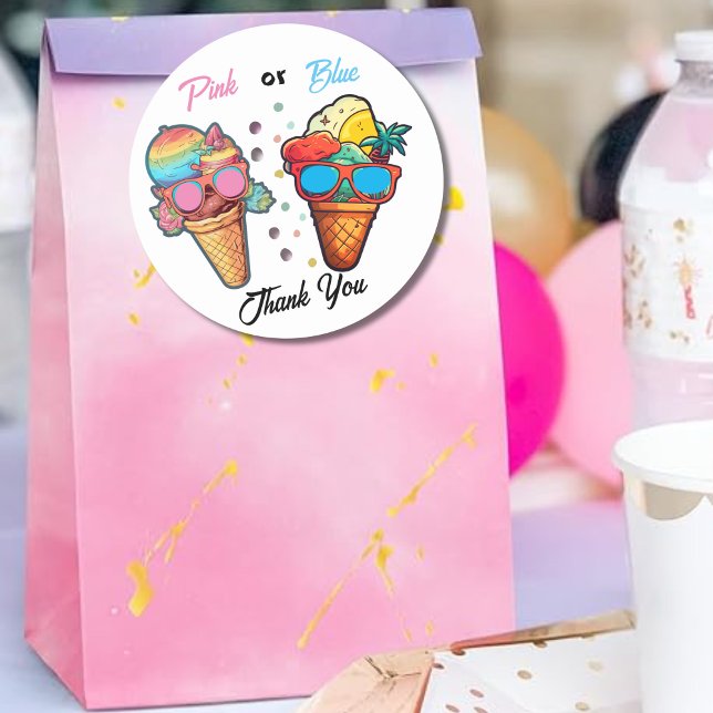 Adesivo Sorvete do Gênero (Criador carregado)