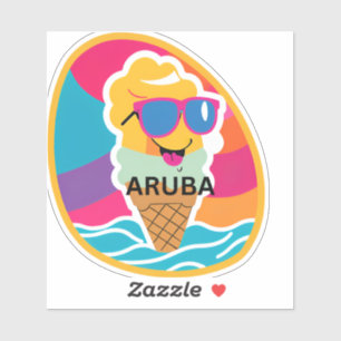 Adesivo Sorvete e aruba