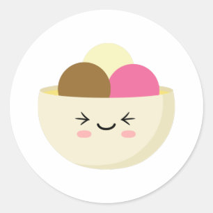 Adesivo Sorvete Kawaii