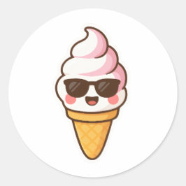 Adesivo Sorvete Kawaii legal