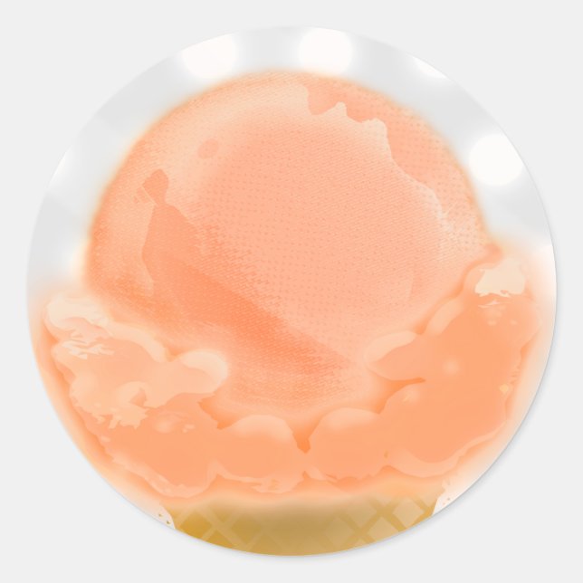 Adesivo Sorvete - Letra Selo - (Frente)