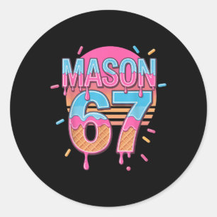 Adesivo Sorvete Mason 67 Meme Bysebyll Drip